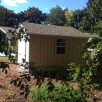 Bayside shed on slab